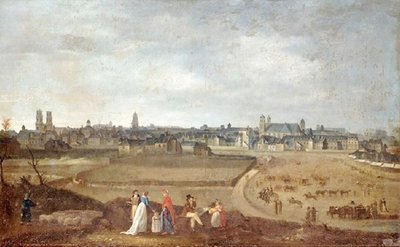 View of Rennes from the Champ de Mars by Jean Loyer